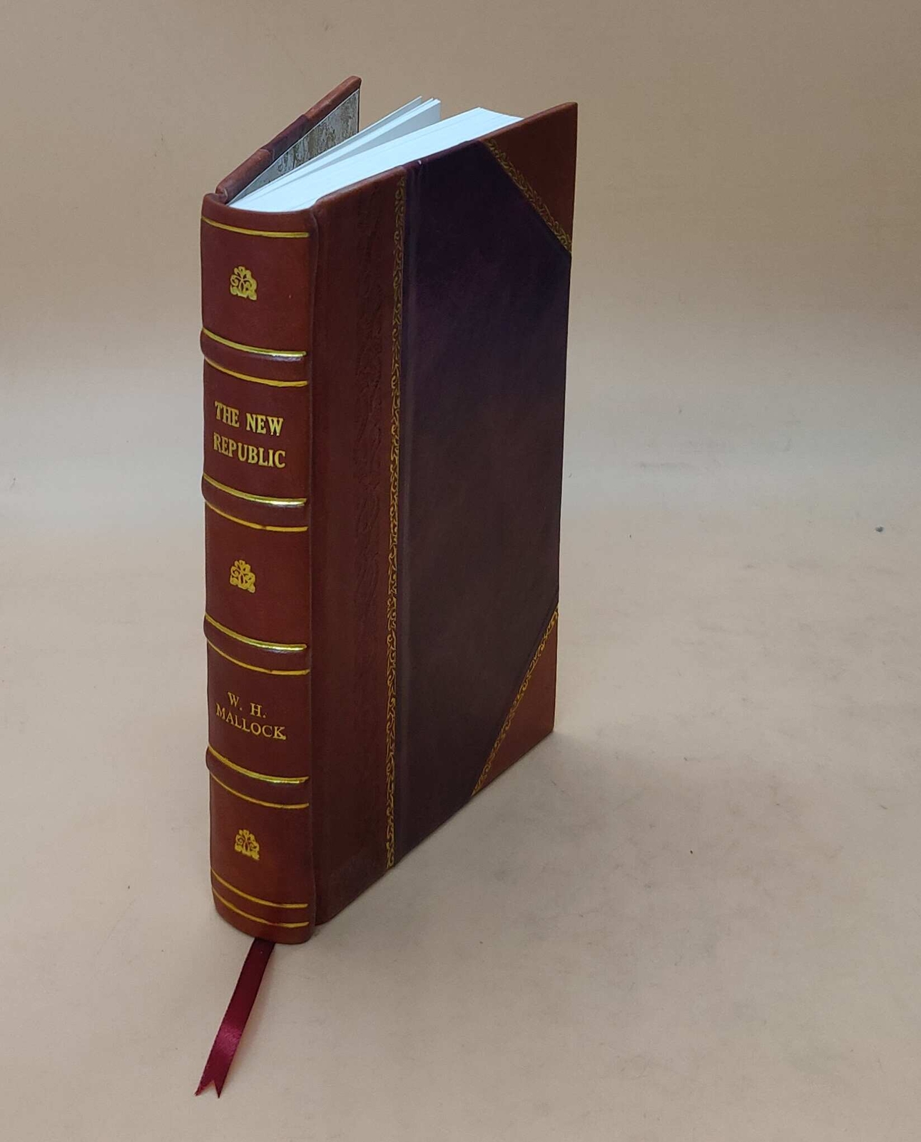 The New Republic 1906 By Mallock, W. H. [Leather Bound]