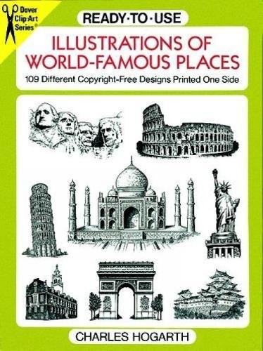Ready-to-Use Illustrations of World-Famous Places: 109 Different Copyright-F…